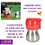Kong Garrafa Bebedouro Portátil Para Cães de Aço Inoxidável H2o 280ml - Imagem 2