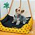 Cama Para Cães e Gatos Woley Lovers Tamanho M Tecido Contra Arranhões - Imagem 7
