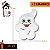 Kong Halloween Pelúcia Para Cães Snuzzles Fantasminha Tamanho P - Imagem 3