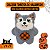 Kong Halloween Pelúcia Para Cães Snuzzles Lobo Mau Tamanho M - Imagem 2