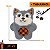 Kong Halloween Pelúcia Para Cães Snuzzles Lobo Mau Tamanho M - Imagem 3