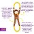 ZippyPaws Pelúcia Para Cães Cabo de Guerra RopeTugz Alce Com Apito - Imagem 2