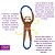 ZippyPaws Pelúcia Para Cães Cabo de Guerra RopeTugz Preguiça Com Apito - Imagem 2