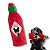 ZippyPaws Pelúcia de Garrafa Para Cães Molho Picante Pupbasco Crusherz Com Apito - Imagem 1
