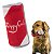 ZippyPaws Pelúcia Latinha de Refrigerante Para Cães Squeakie Can Cola Com Apito - Imagem 1