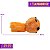 ZippyPaws Pelúcia Para Cães Bushy Throw Raposa Com Apito e Barulho de Plástico - Imagem 3