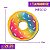 ZippyPaws Pelúcia Para Cães Donuts Arco-íris Tamanho M - Imagem 3
