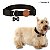 Toh Coleira Com Tag ID QR Code Black Para Cães e Gatos Tamanho G - Imagem 1
