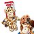 Kong Wild Knots Girafa Pelúcia de Corda Resistente Para Cães Tamanho P/M - Imagem 1