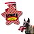 Kong Maxx Star Estrela Pelúcia Resistente Para Cães Tamanho M/G - Imagem 1
