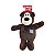 Kong Wild Knots Bear Jumbo Brinquedo Pelúcia Para Cães Resistente Com Corda - Imagem 8