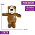 Kong Wild Knots Bear Jumbo Brinquedo Pelúcia Para Cães Resistente Com Corda - Imagem 4