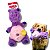 Kong Knots Belly Hippo Brinquedo Pelúcia Para Cães Fofa e Resistente Com Corda - Imagem 1