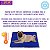 Tapete Gelado Refrescante Para Pets Tamanho M Azul Zozo Pet Store - Imagem 2