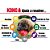Kong Puppy Brinquedo Resistente Recheável Para Cães e Gatos Filhotes Tamanho G Azul - Imagem 6