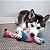 Kong Knots Twists Flamingo Pelúcia de Corda Para Cães Tamanho P/M - Imagem 4