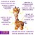 Kong Knots Twists Girafa Pelúcia de Corda Para Cães Tamanho P/M - Imagem 2