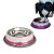 Comedouro Inox Dual Cães e Gatos Rosa G 850ml Germanhart - Imagem 1