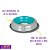 Comedouro Inox Premium Cães e Gatos Azul M 450ml Germanhart - Imagem 3