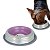 Comedouro Inox Premium Cães e Gatos Rosa G 850ml Germanhart - Imagem 1