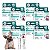 Kit 8 Eliminador de odores Neutro Desinfetante Seguro P/ Pets C1 Clean Rende 2L - Imagem 1