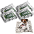 Kit Jornal Pet Higiênico 200 Folhas Biodegradável Atóxico Não Mancha - Imagem 1