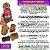Kit 5 Pele Bovina Enrolada Mordedor Natural Para Cães Rosquinha AlecrimPet - Imagem 2