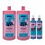 Kit Summer Shampoo Condicionador Perfume e Leave In Para Cães Banho e Tosa Bubbles - Imagem 1