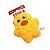 Kong Snuzzles Mini Pato Pelucia Para Cães Fofa Com Apito - Imagem 6