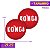 Kong Signature Balls Bolinha Resistente Com Apito Para Cães 2 Unidades M - Imagem 3