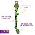Kong Knots Snake Pelúcia Cobra Com Corda Para Cães com Apito 1 Unidade - Imagem 2