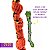 Kong Knots Snake Pelúcia Cobra Com Corda Para Cães com Apito 1 Unidade - Imagem 3
