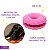 Brinquedo Resistente Recheável Para Cães Pet Donuts Rosa M/G Amicus - Imagem 3