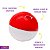 Brinquedo Interativo Para Cães Crazy Ball P Vermelho e Branca Amicus - Imagem 3