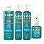 Kit Shampoo Liso Condicionador Máscara Liso Perfume Explosão de Encantos Vuelo - Imagem 1