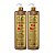 Kit Dolce Pet Shampoo e Condicionador Liso 1L Cereja e Avelã Cães e Gatos - Imagem 1