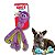 Kong Wubba Octopus Pelúcia Para Cães Com Apito Roxo G - Imagem 1