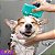 Kong ZoomGroom Bubbles Escova Para Banho Pet Cães e Gatos Com Dispenser - Imagem 6