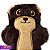 Kong Snuzzles Mini Lontra Pelúcia Para Cães Com Apito P - Imagem 7