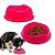 Kit Comedouro Lento Interativo e Bebedouro Para Cães Stark Slow 550ml Pink Neon - Imagem 1