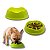 Kit Comedouro Lento Interativo e Bebedouro Para Cães Stark Slow 350ml Verde Neon - Imagem 1