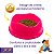 Kit Comedouro e Bebedouro Para Cães e Gatos Stark Bowl 550ml Pink Neon - Imagem 3