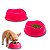 Kit Comedouro e Bebedouro Para Cães e Gatos Stark Bowl 350ml Pink Neon - Imagem 1