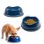 Kit Comedouro e Bebedouro Para Cães e Gatos Stark Bowl 350ml Azul Cobalto - Imagem 1