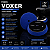 Boina Voxer Corte Médio Azul 5 Polegadas para Polimento Automotivo Vonixx - Imagem 2