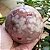 Esfera Ametista Rosa com Geodinhos - Imagem 1