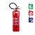 Extintor Industrial Pqs 12kg Abc - Imagem 1