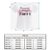 Camiseta Baby Look Branca Comfort Feminina Adulto Poliéster - Imagem 3