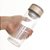 Garrafa Para Sublimação de Vidro Com Infusor E Tampa dourada Perolizada 300ml - Imagem 3