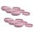 Tampas E Base de Silicone Para Caneca - Rosa - Imagem 1